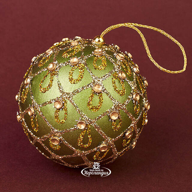 Набор елочных шаров Pontecagnano - Fayano 8 см, 6 шт Winter Deco