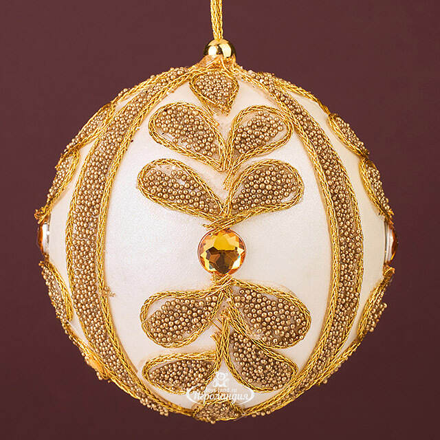 Винтажный елочный шар Piano di Sorrento 8 см Winter Deco