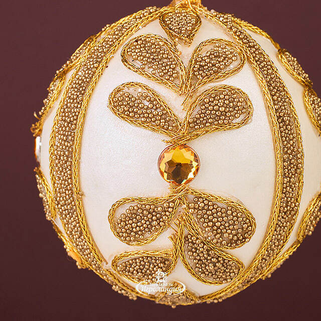 Винтажный елочный шар Piano di Sorrento 8 см Winter Deco