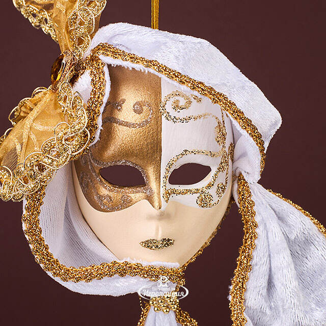 Елочная игрушка Маска Stocksby 33 см Winter Deco