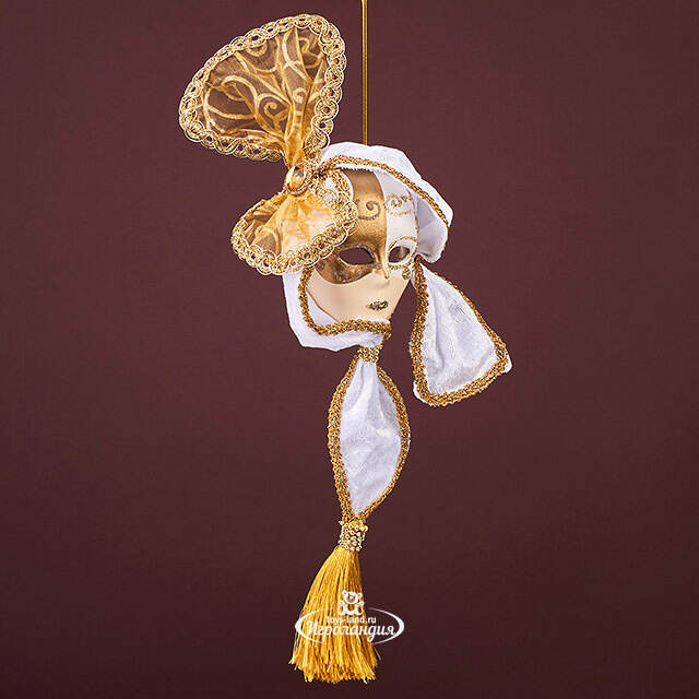 Елочная игрушка Маска Stocksby 33 см Winter Deco