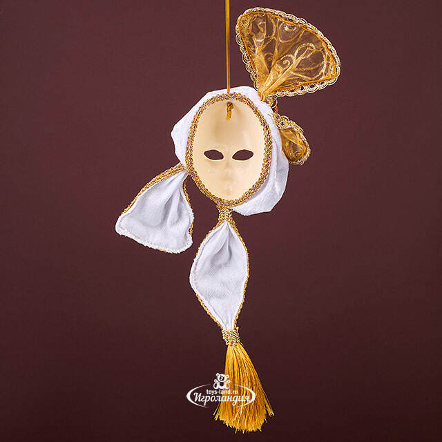 Елочная игрушка Маска Stocksby 33 см Winter Deco