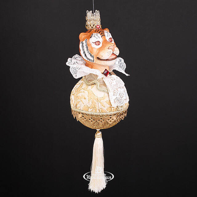 Елочная игрушка Тигр Гави - Королевство Камелот 28 см Winter Deco