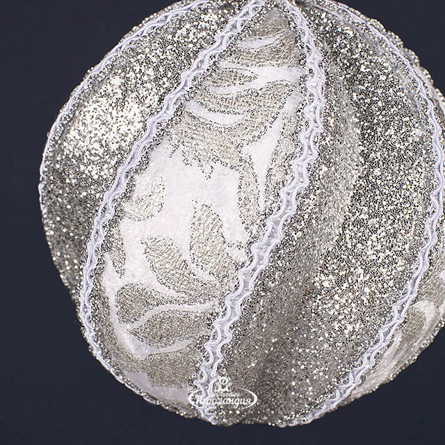 Елочный шар Malborghetto - Valbruna 10 см Winter Deco