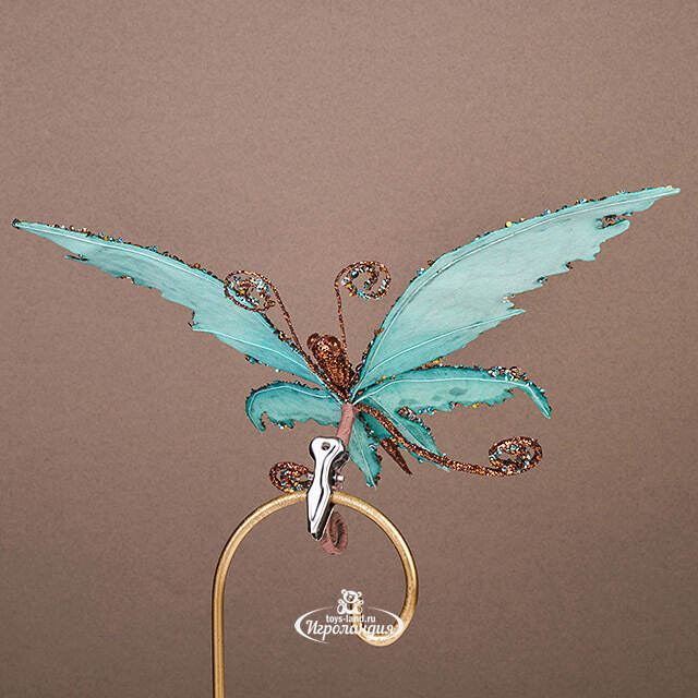 Елочная игрушка Бабочка Verona 30 см, клипса Winter Deco