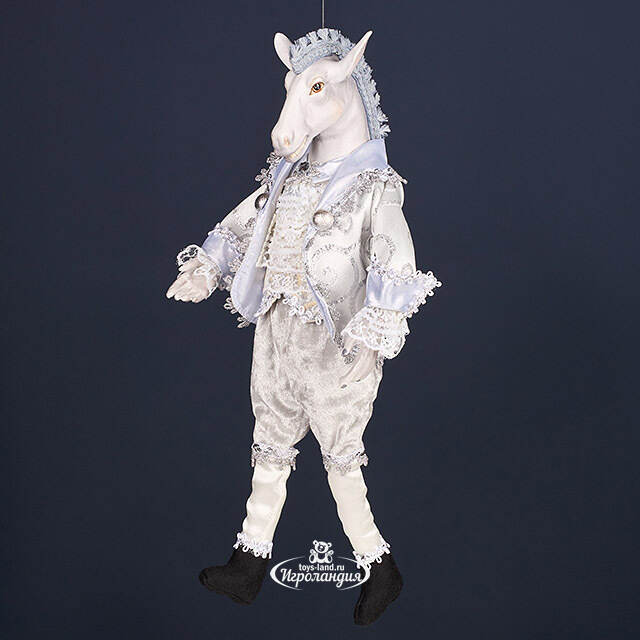 Подвесная игрушка Конь Фритон - Королевство Дагомея 41 см Winter Deco