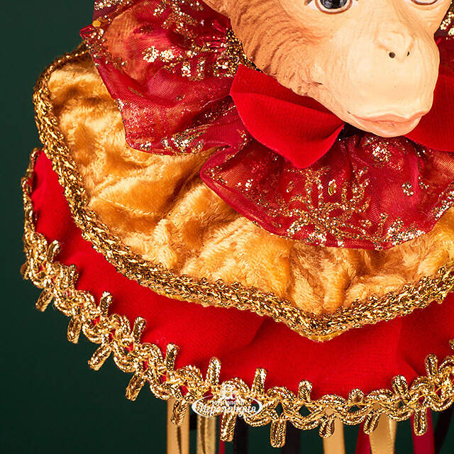Елочная игрушка Обезьянка Олни - Carnival Monkey 43 см Winter Deco