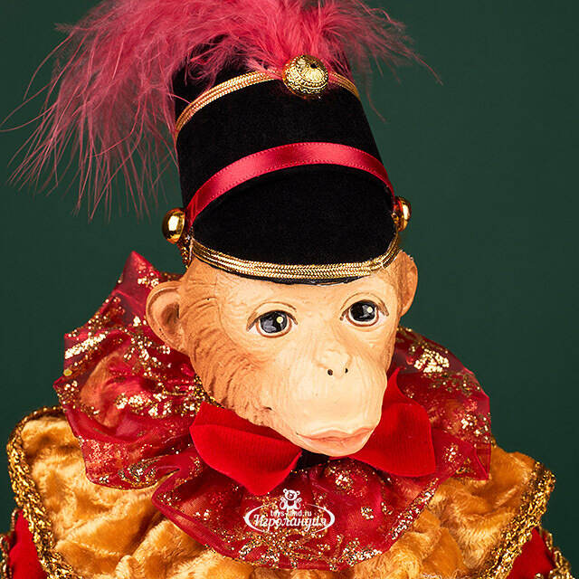 Елочная игрушка Обезьянка Олни - Carnival Monkey 43 см Winter Deco