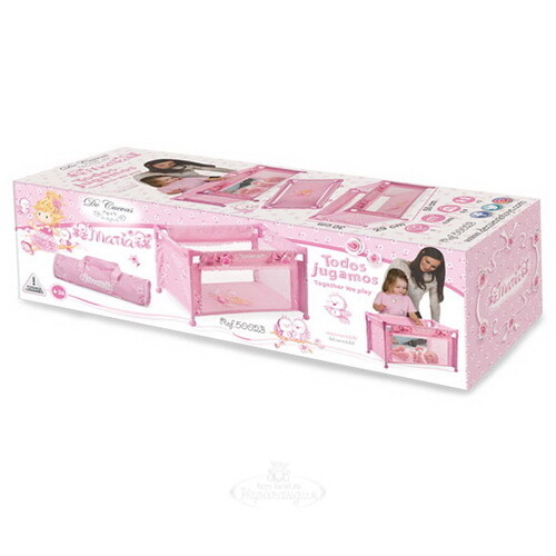 Манеж-кроватка для куклы Мария 50 см Decuevas Toys