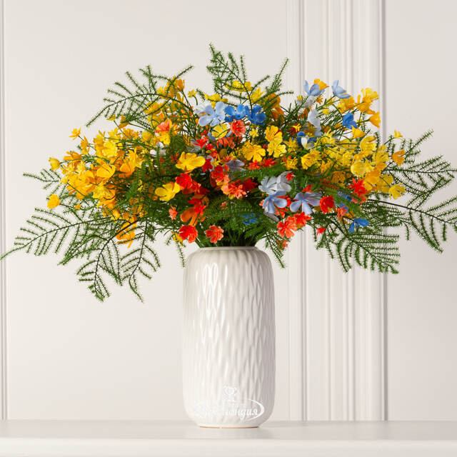 Искусственный букет Wild Flowers - Летний Дар 43 см Summer Deco