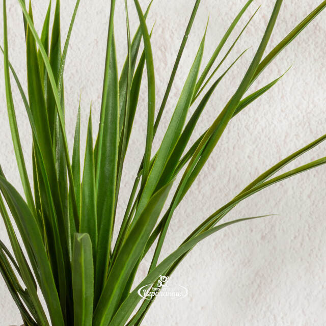 Искусственный цветок в горшке Таллинум 51 см желтый Summer Deco