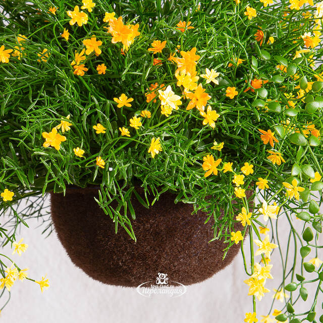 Искусственный цветок в кашпо Matera - Аромат Лета 43 см Summer Deco