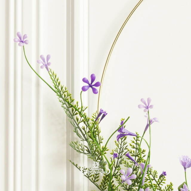 Венок декоративный Nairn - Цветочные Иллюзии 41 см Summer Deco