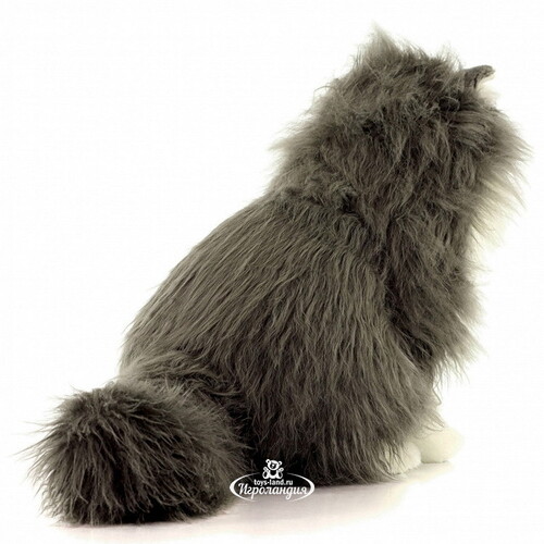 Мягкая игрушка Персидский кот Табби бело-серый 38 см Hansa Creation