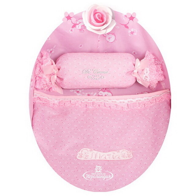 Кроватка для куклы Мария 60 см с балдахином Decuevas Toys (Дэкувьютойс)