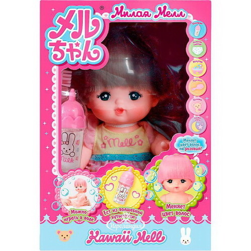 Кукла Милая Мелл Малышка 26 см меняет цвет волос KAWAII