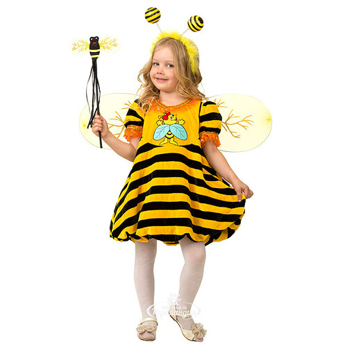 Карнавальный костюм Пчелка, рост 116 см Батик