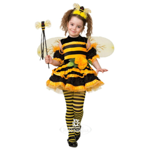 Карнавальный костюм Пчелка - Милашка, рост 104 см Батик