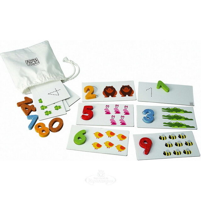 Обучающая игра Числа 1-10 Plan Toys (План Тойс)
