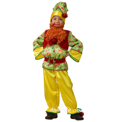 Карнавальный костюм Гномик Сказочный, рост 122 см Батик