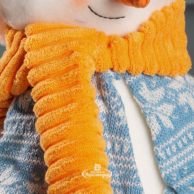 Декоративная фигура Снеговик Стефан - Шведские Каникулы 34 см Kaemingk