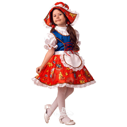 Карнавальный костюм Красная Шапочка, рост 122 см, Сказочная Страна Батик