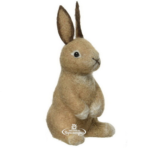 Декоративная фигура Кролик Вилфред 20 см бежевый Kaemingk