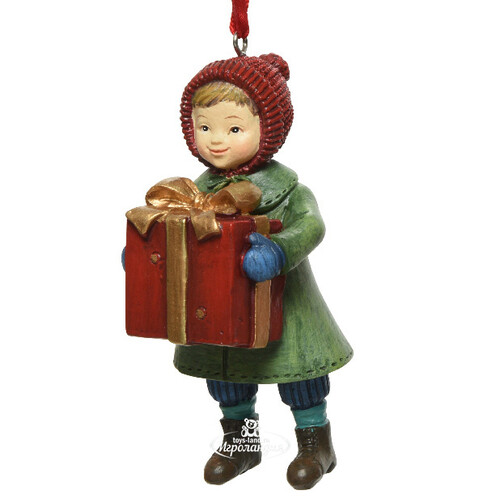 Елочная игрушка Мальчик Филберт - Утро Рождества в Эммелорде 9 см, подвеска Kaemingk