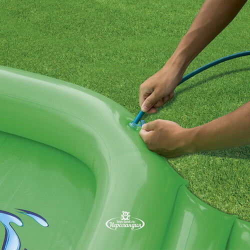 Водная дорожка для скольжения с бассейном и слаймами Splash Water Slide 701 см Bestway