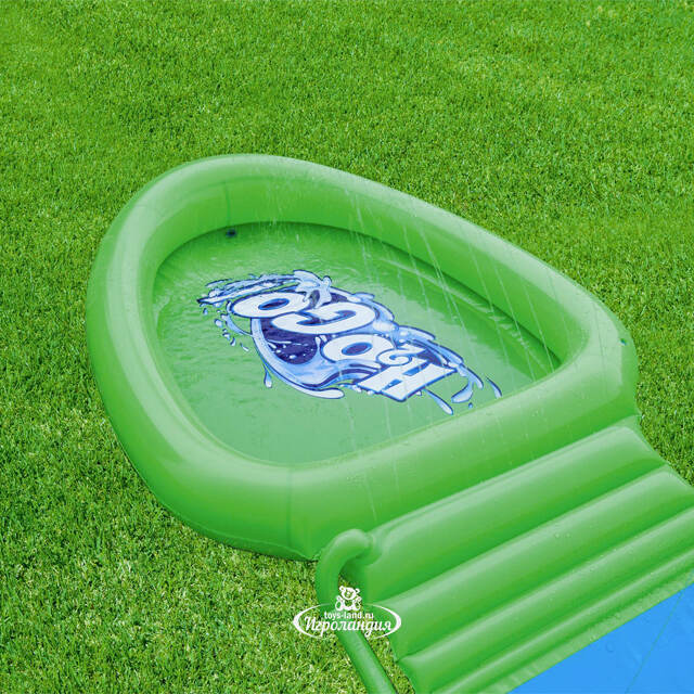 Водная дорожка для скольжения с бассейном и слаймами Splash Water Slide 701 см Bestway