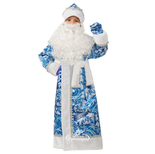 Карнавальный костюм Дед Мороз Сказочный, рост 140 см Батик