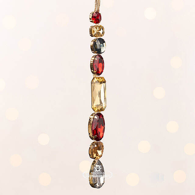 Елочная подвеска Bracciale Rubino 14 см, подвеска Kaemingk