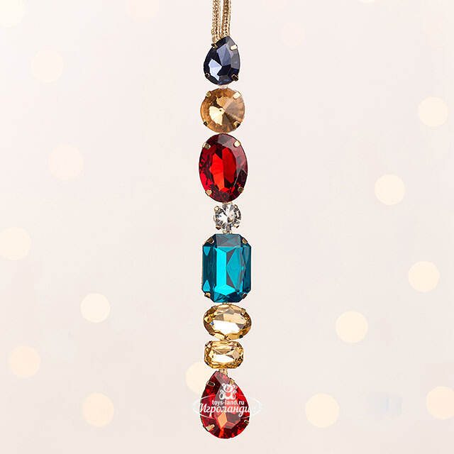 Елочная подвеска Bracciale Turchese 14 см, подвеска Kaemingk