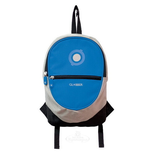 Детский рюкзак Globber с креплением для самокатов, 33*23 см, синий Globber