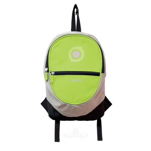 Детский рюкзак Globber с креплением для самокатов, 33*23 см, зеленый Globber