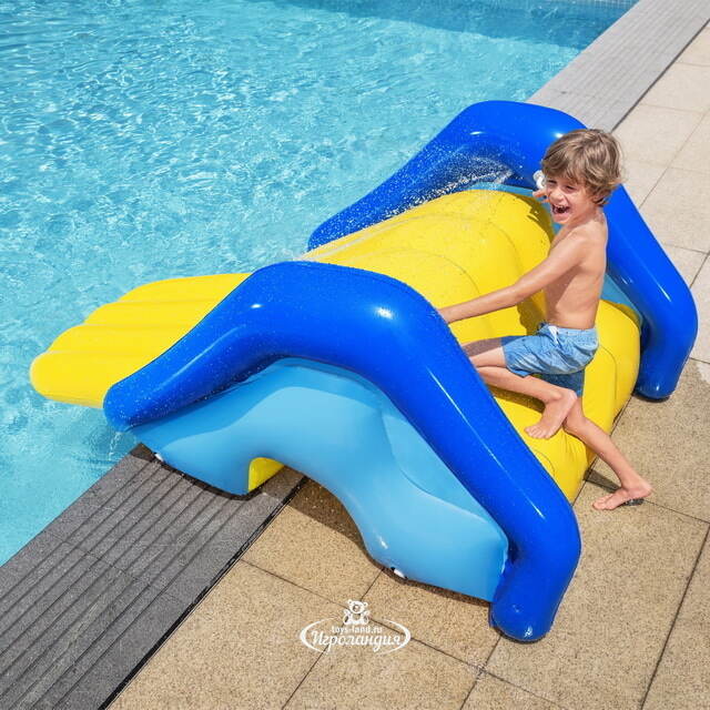 Надувная горка для бассейна Giant Pool Slide 247*124*100 см Bestway