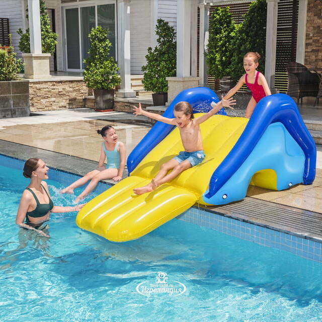 Надувная горка для бассейна Giant Pool Slide 247*124*100 см Bestway