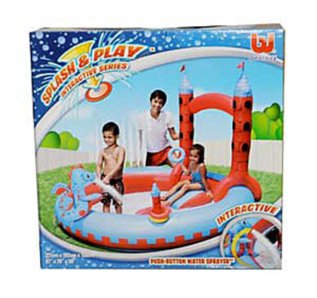 Игровой центр "Замок Дракона", 221*193*150 см Bestway (Бествей)