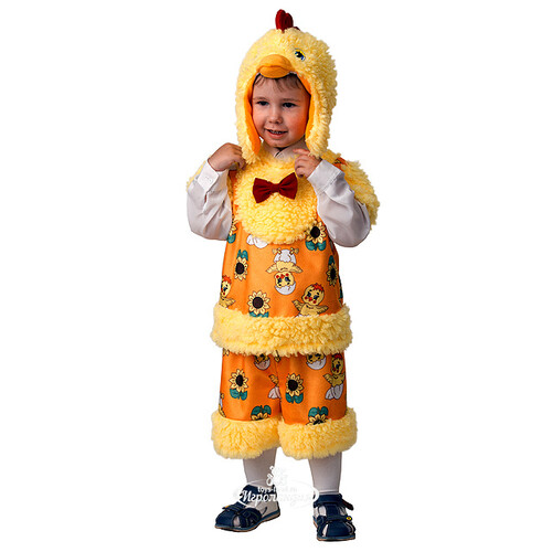 Карнавальный костюм Цыплёнок Миня, рост 104 см Батик