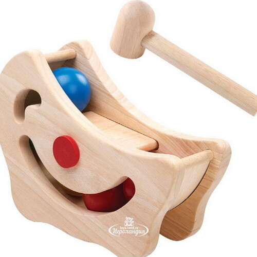 Деревянная игрушка - стучалка Горка 23 см Plan Toys
