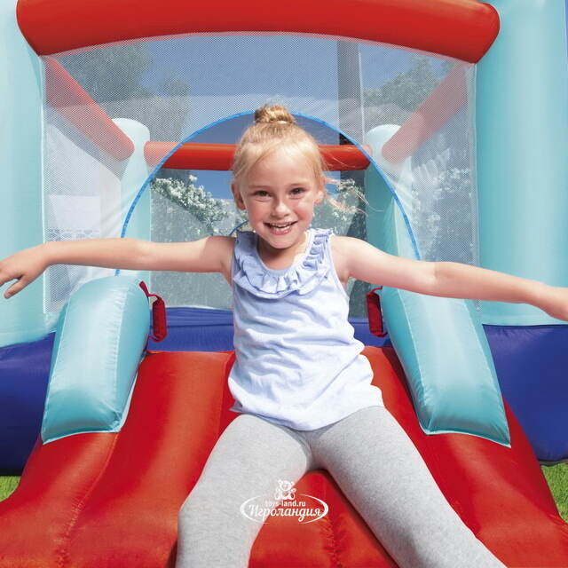 Надувной батут с горкой Jolly Jump 250*210*152 см Bestway