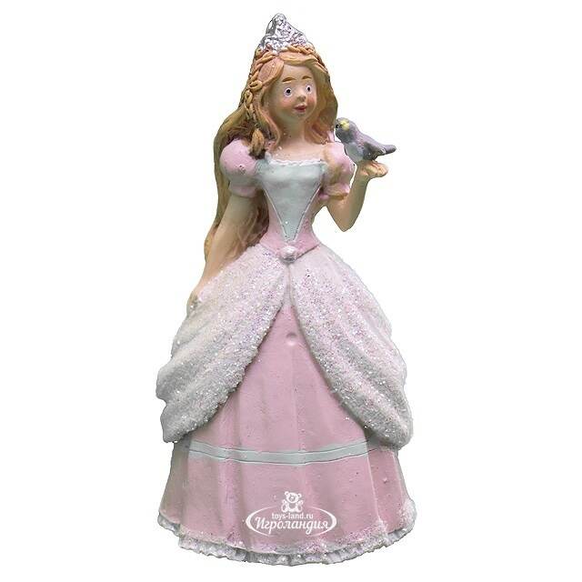 Елочная игрушка Дюймовочка в Розовом 10 см, подвеска Kaemingk