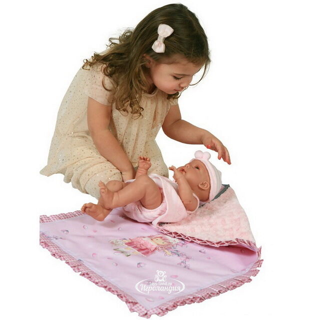Одеяло для куклы Maria 65*45 см Decuevas Toys