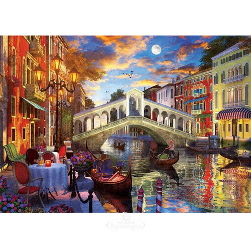 Пазл Мост Риальто, Венеция, 1500 элементов Art Puzzle