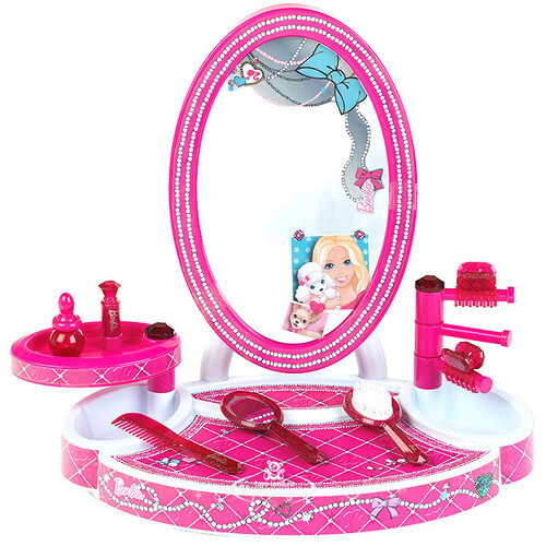 Туалетный столик Barbie 42 см 8 предметов Klein