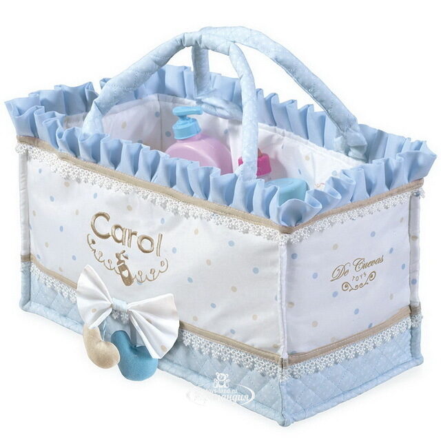 Переноска для куклы Кэрол 40 см с аксессуарами Decuevas Toys (Дэкувьютойс)