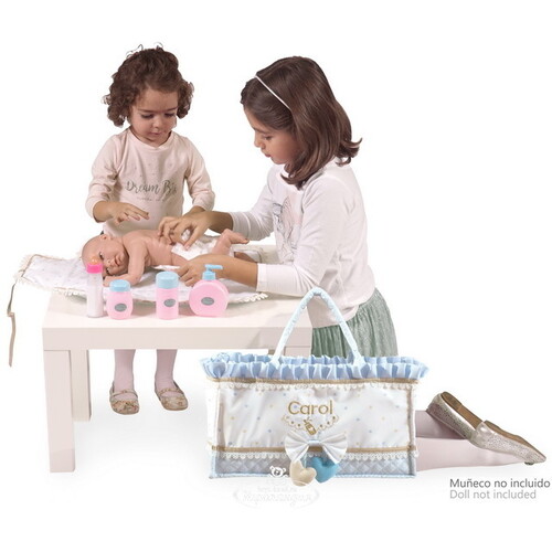 Переноска для куклы Кэрол 40 см с аксессуарами Decuevas Toys