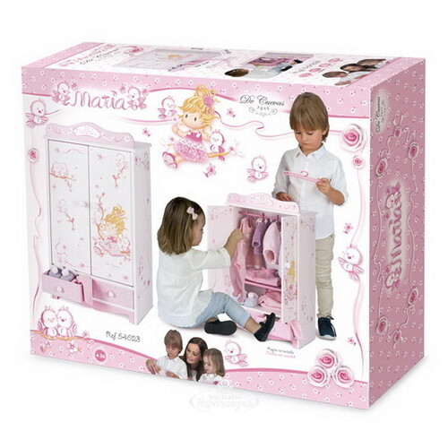 Кукольный шкаф Мария 54*32 см Decuevas Toys