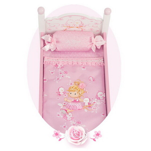 Кроватка для кукол двухъярусная Мария 57 см Decuevas Toys (Дэкувьютойс)