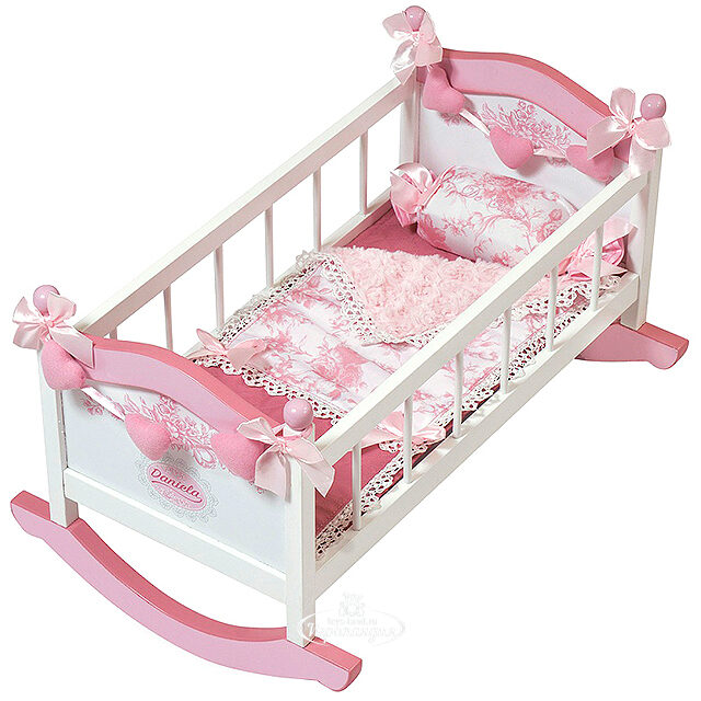 Кроватка-качалка для куклы Даниэла 56 см Decuevas Toys (Дэкувьютойс)